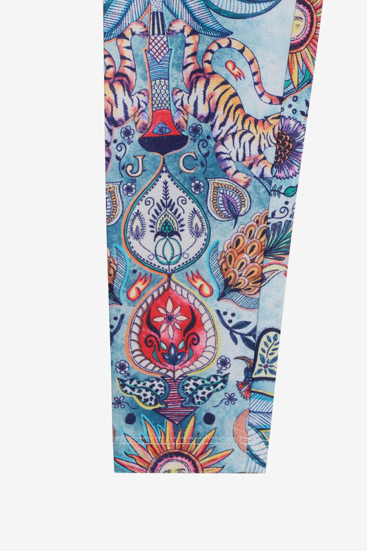 JC Tropical Garden Print Leggings TROPICAL GARDEN WFT22U-HVF03