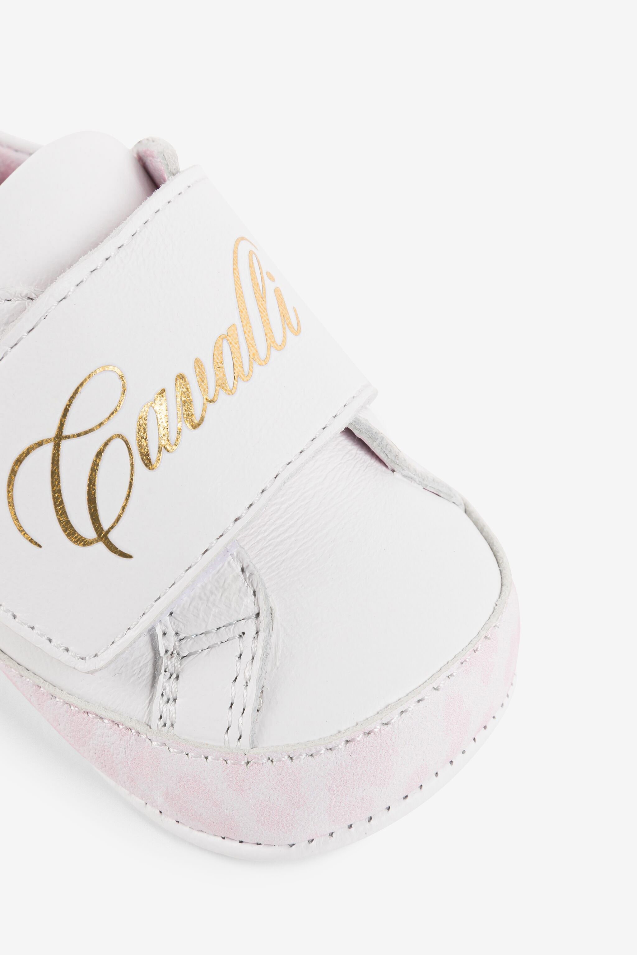 JU Baskets à logo imprimé Blanc Q61110-Q0013