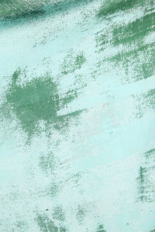 RC Shirt Dress in Pure Silk VERDE/PISCINA VKT123-CTP69