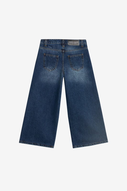 JC Blaue Baumwoll-Denim Jeanshose DARK BLUE WASH WFJ21K-D1001