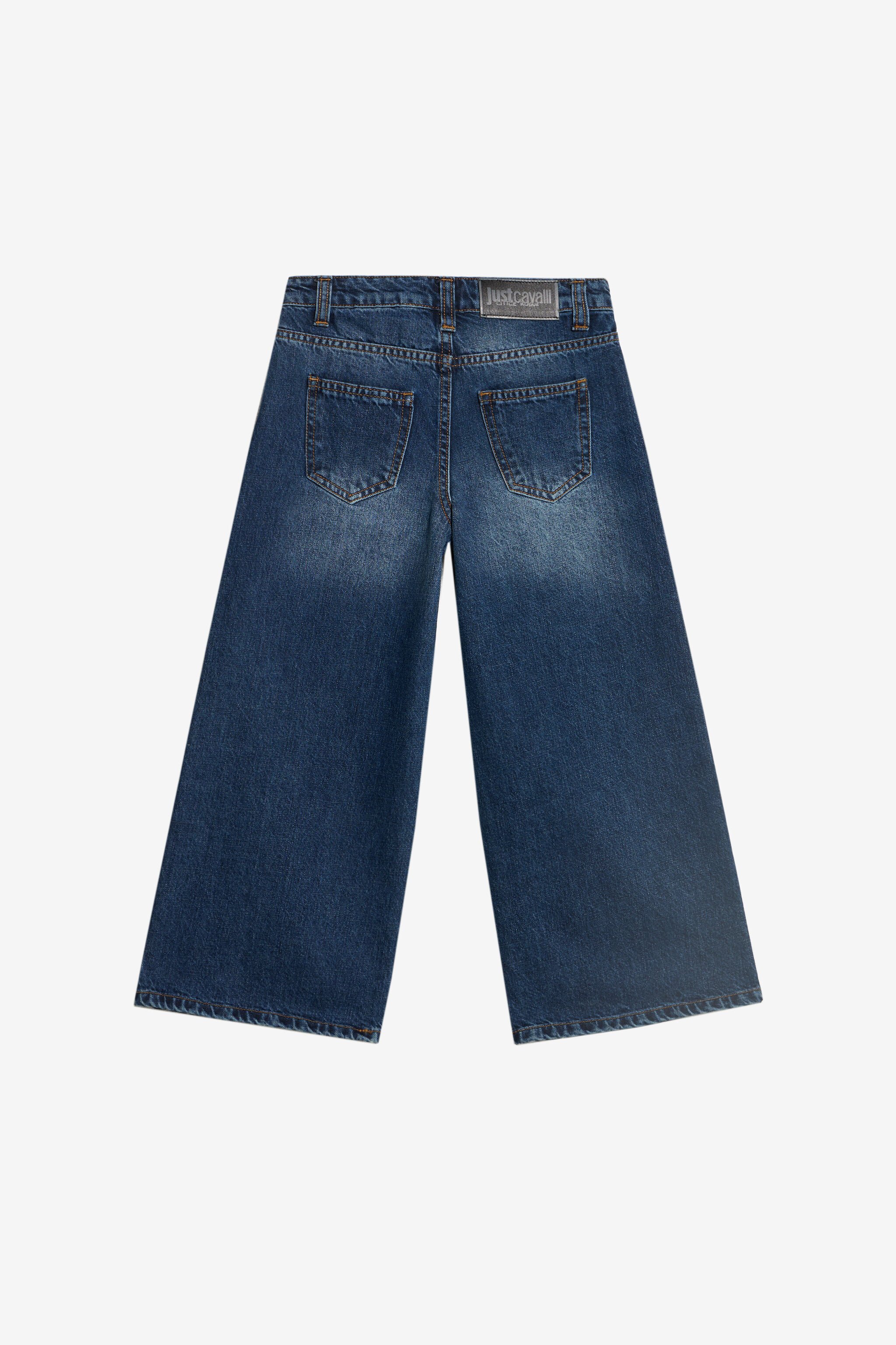 JC Blaue Baumwoll-Denim Jeanshose DARK BLUE WASH WFJ21K-D1001