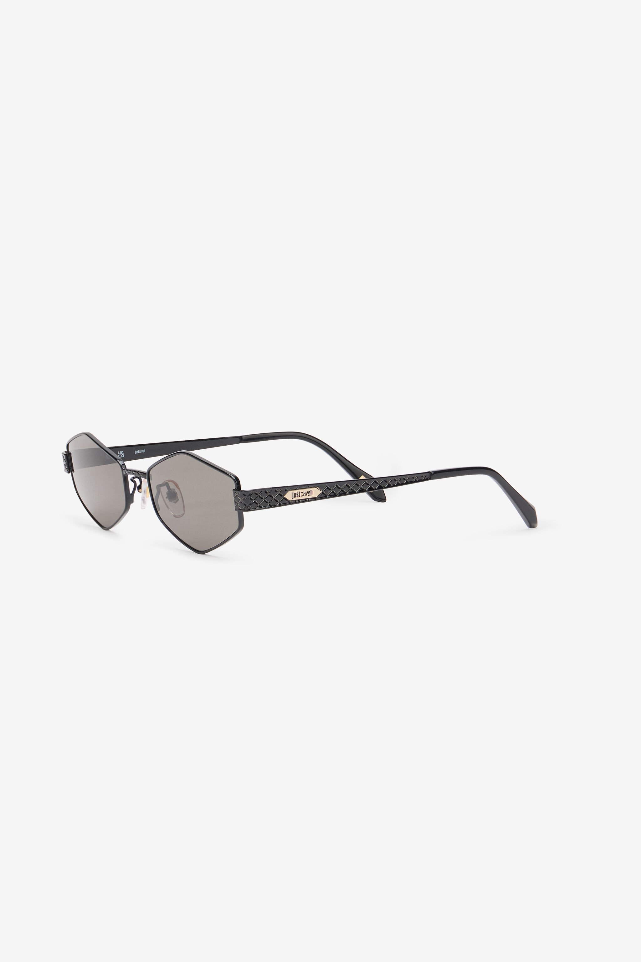 JC Modello unisex in metallo JC Modello unisex in metallo SHINY BLACK WITH SHI VALD37-ID282
