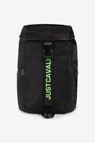 ${brand} Just Cavalli Logo-Print Backpack ${colorDescription} ${masterID}