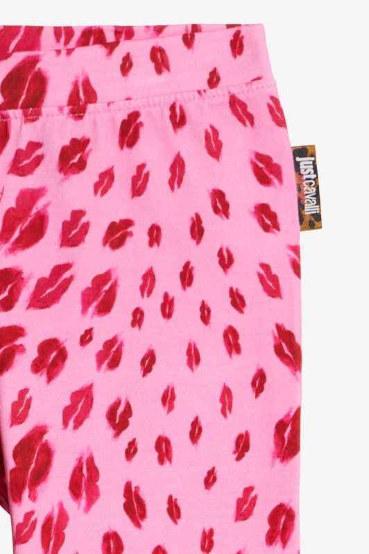 JC Pantaloni Stampa The Jaguar Kiss Pink JC Pantaloni Stampa The Jaguar Kiss Pink PINK KISSES WFT21L-MG016
