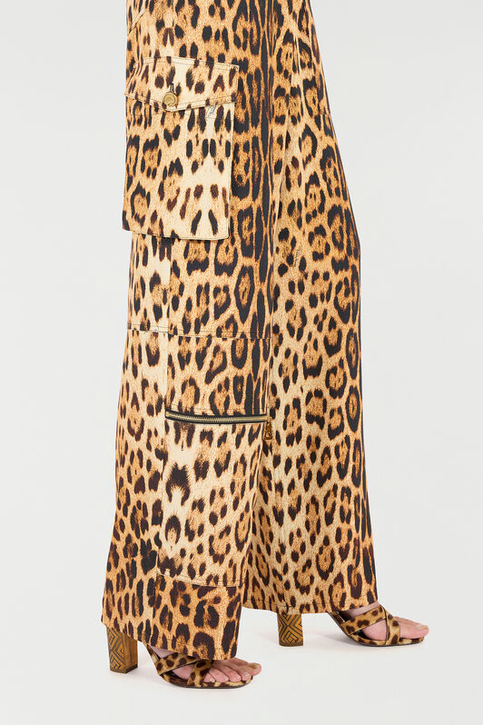 RC Pants with Jaguar Skin Print RC Pants with Jaguar Skin Print Braun VKT202-ORP73