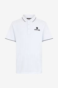 RC White Polo Shirt With RC Logo WHITE QOT64B-KB001