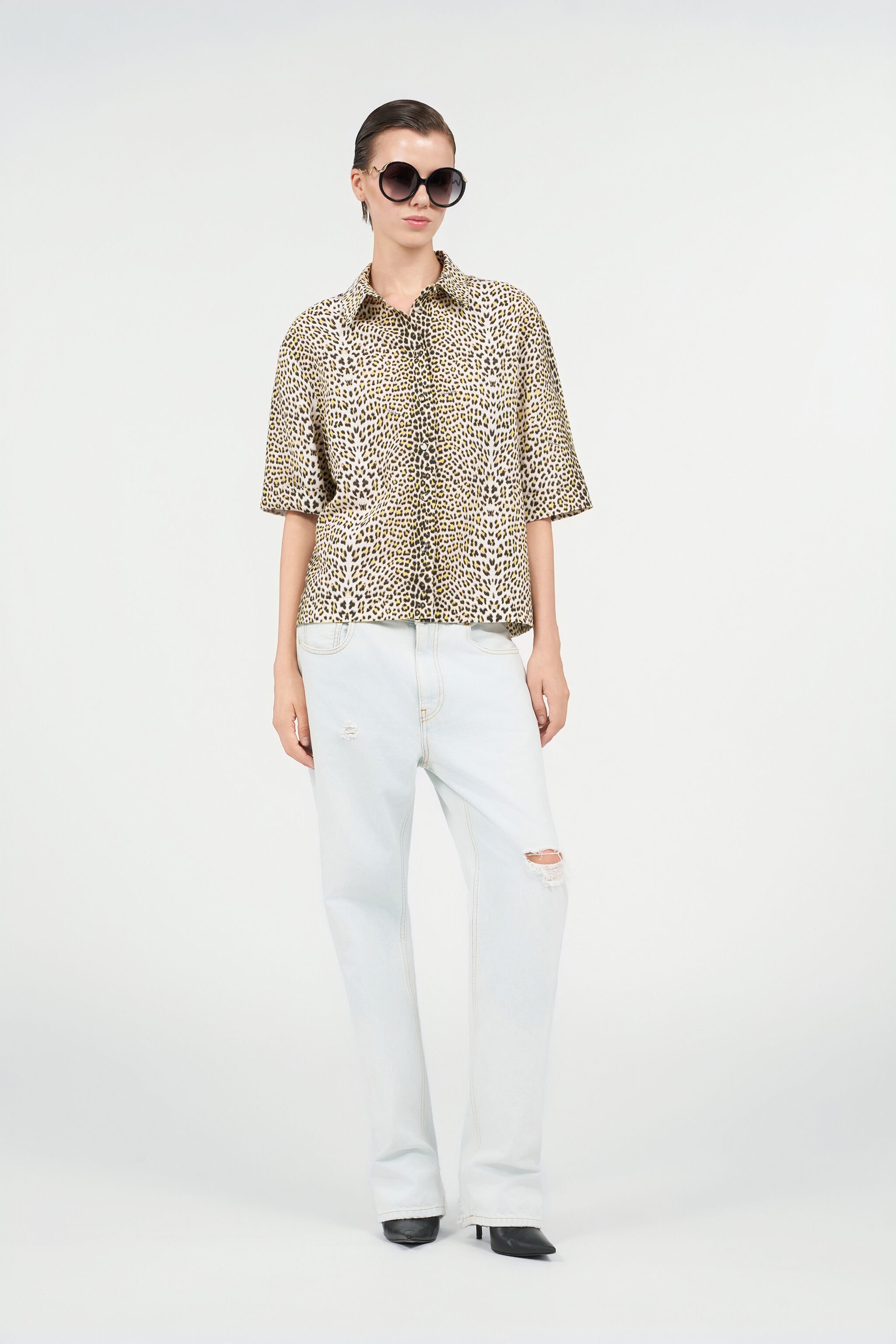 RC Hemd mit Baby Jaguar-Print RC Hemd mit Baby Jaguar-Print YELLOW/BLACK WQT705-OXR30