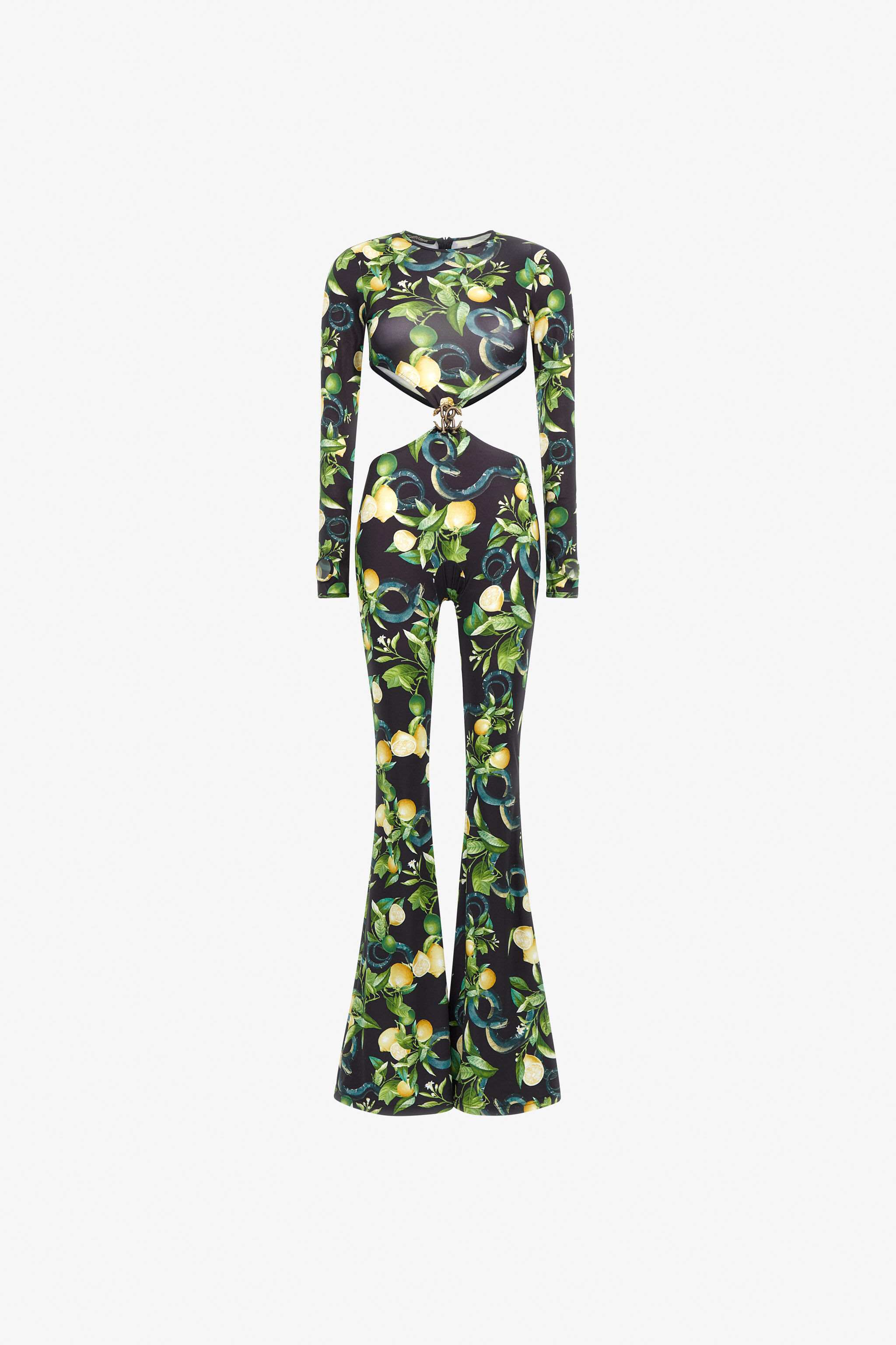 RC Jumpsuit with Lemon print Schwarz SKT13A-LNI89