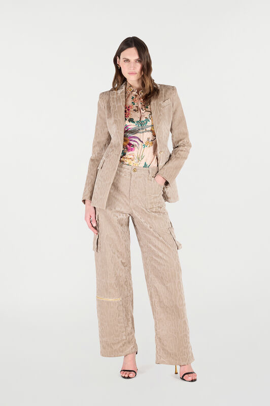 RC Corduroy Jacket in Jaguar Skin RC Corduroy Jacket in Jaguar Skin BEIGE CHIARO VKT401-VL076