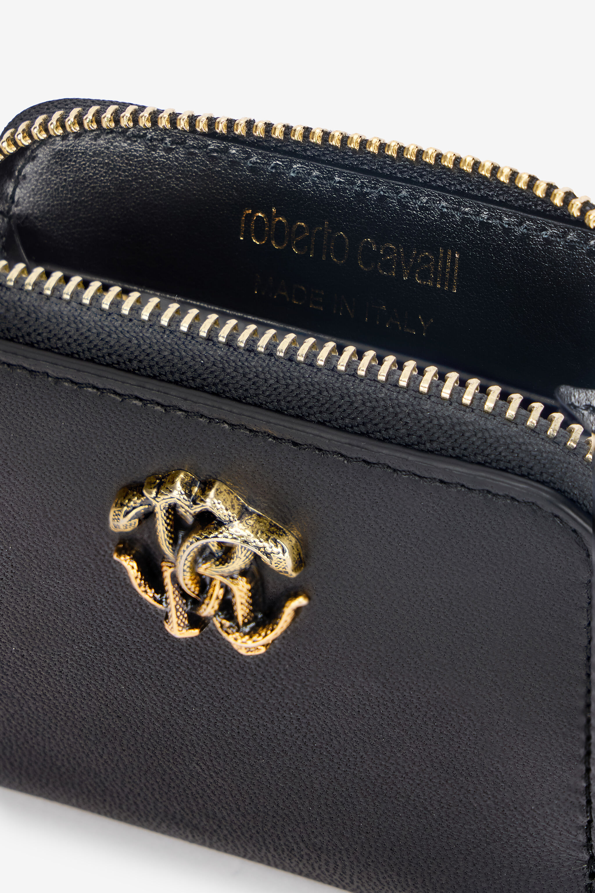 RC Small Wallet with Mirror Snake Monogram Black SKA003-PNE02