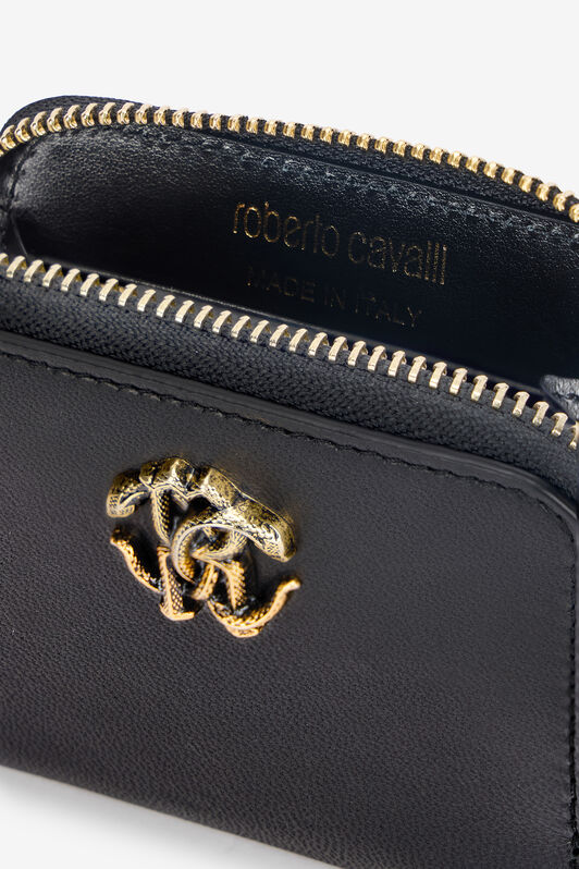 RC Small Wallet with Mirror Snake Monogram RC Small Wallet with Mirror Snake Monogram Black SKA003-PNE02