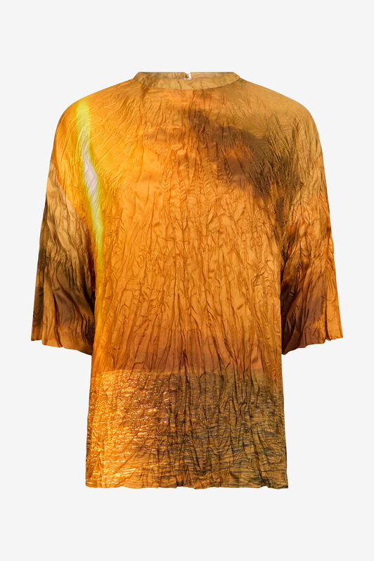 RC T-shirt Stampa Sunset Arancione UWT610-4QN97