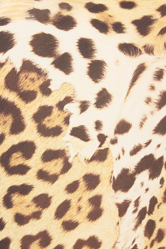 RC Hemd mit Print Jaguar Skin Hellbraun UKT712-CTG34