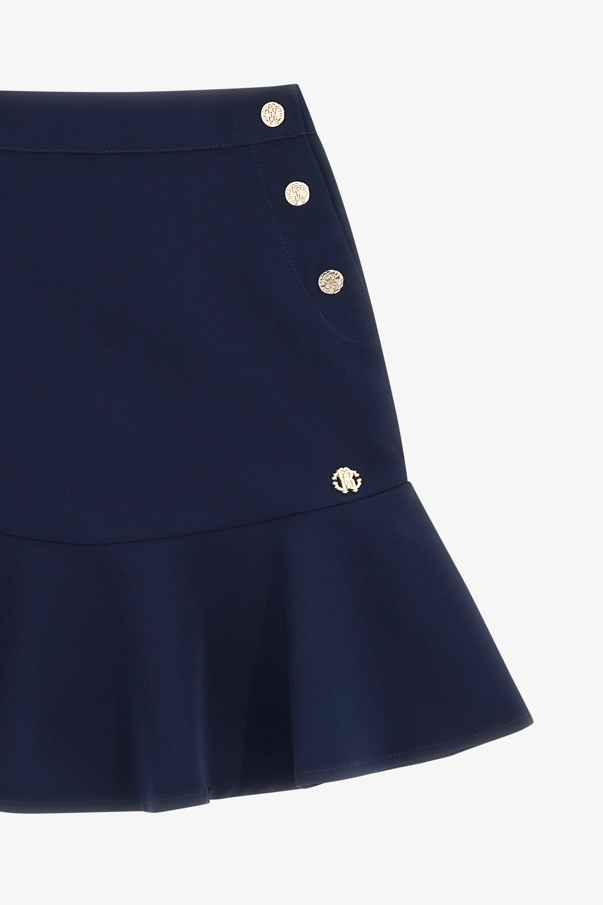 JU Skirt with RC Logo Blue TJT30E-KU012