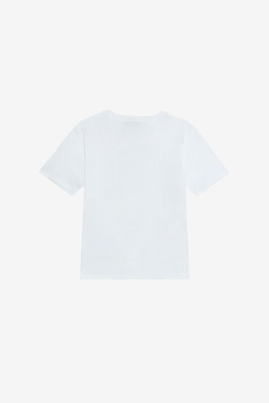 JU Optical White T-Shirt with RC Monogram OPTICAL WHITE VJT60P-JD001