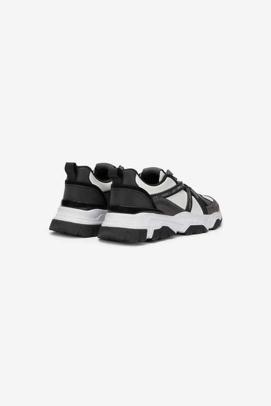 JC White Chunky Leather Sneakers 003+802 VFS060-VF518