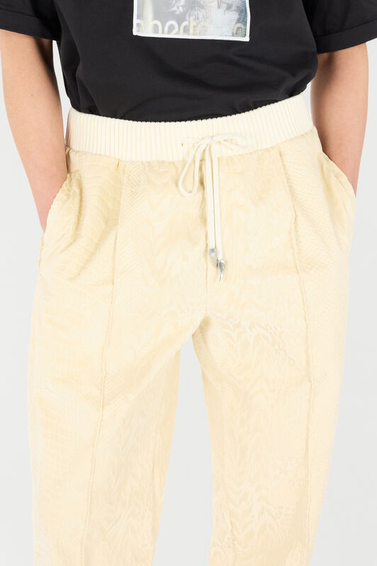RC Pants with Animal Print Ivoire URT25Y-CJ007