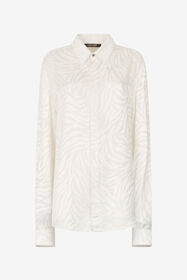 ${brand} Long Shirt With Tiger Skin Print ${colorDescription} ${masterID}