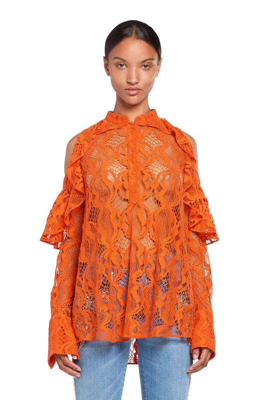 RC Camicia in pizzo con spalle scoperte RC Camicia in pizzo con spalle scoperte ORANGE IQT710-RP064