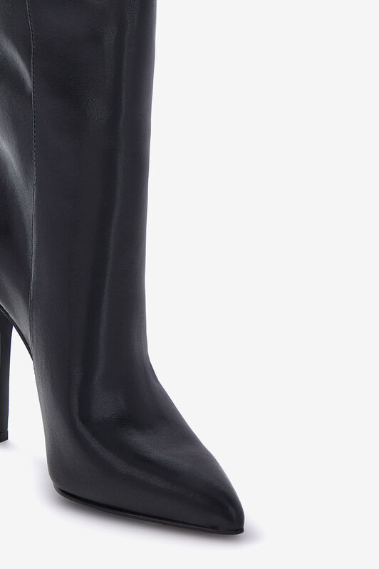 JC Just Cavalli Tiger Logo Boots BLACK RKS205-RK570