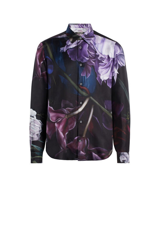 RC Camicia con stampa Marchito RC Camicia con stampa Marchito DEEP PURPLE/BLACK JNT730-2NS02