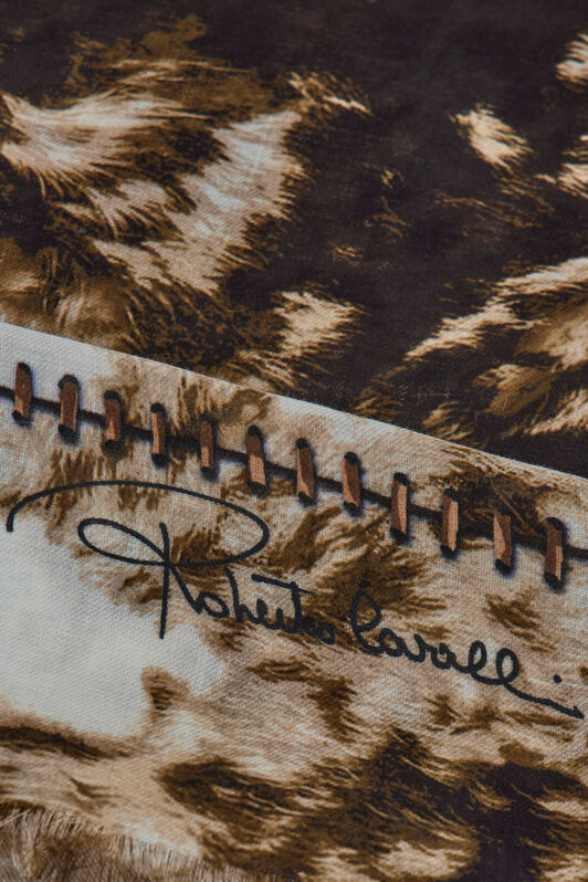 RC Shawl with Appaloosa Print Brown TALR33-IR050