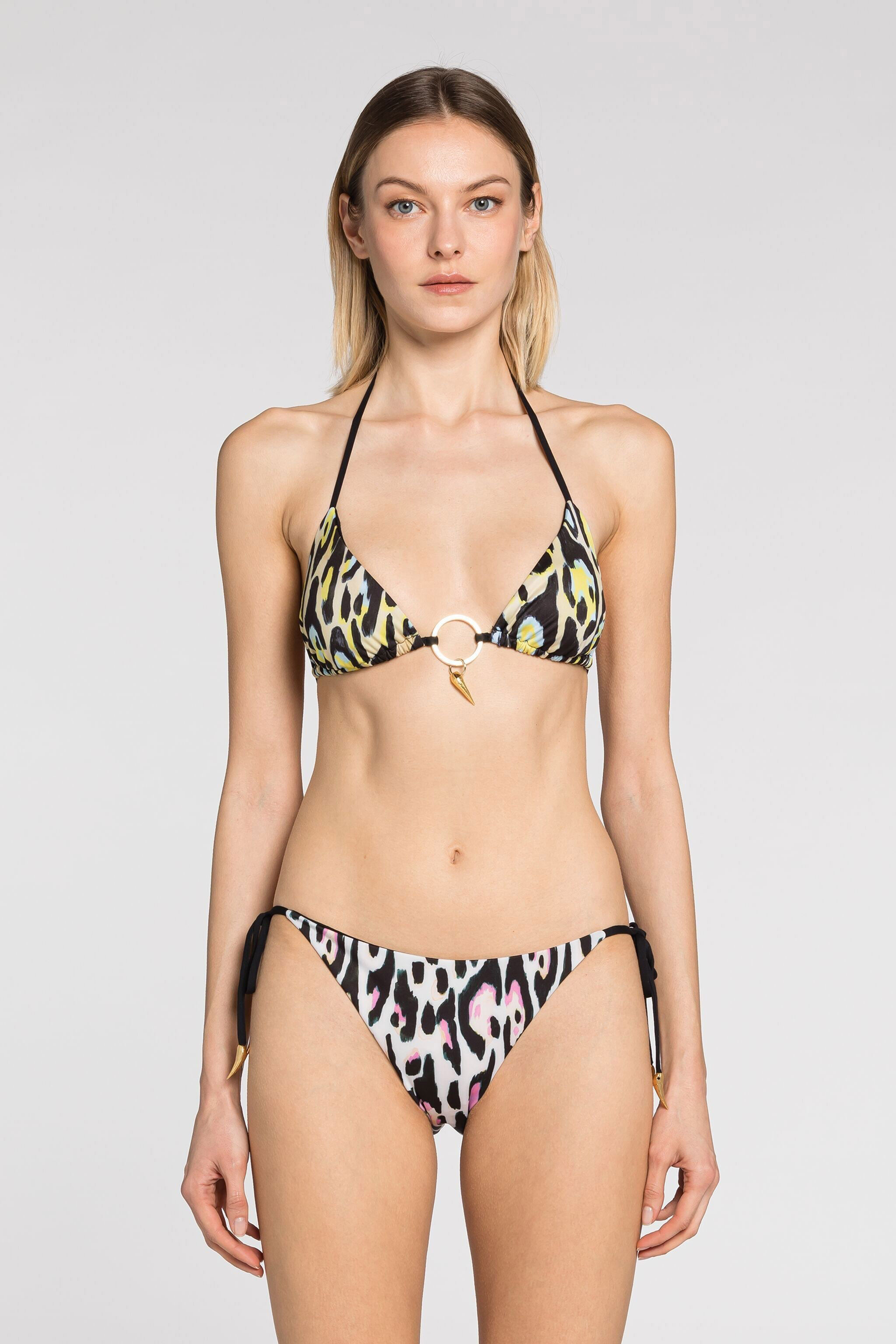 RC Leopard-print bikini bottoms MULTICOLOR QKW00H-LNF54