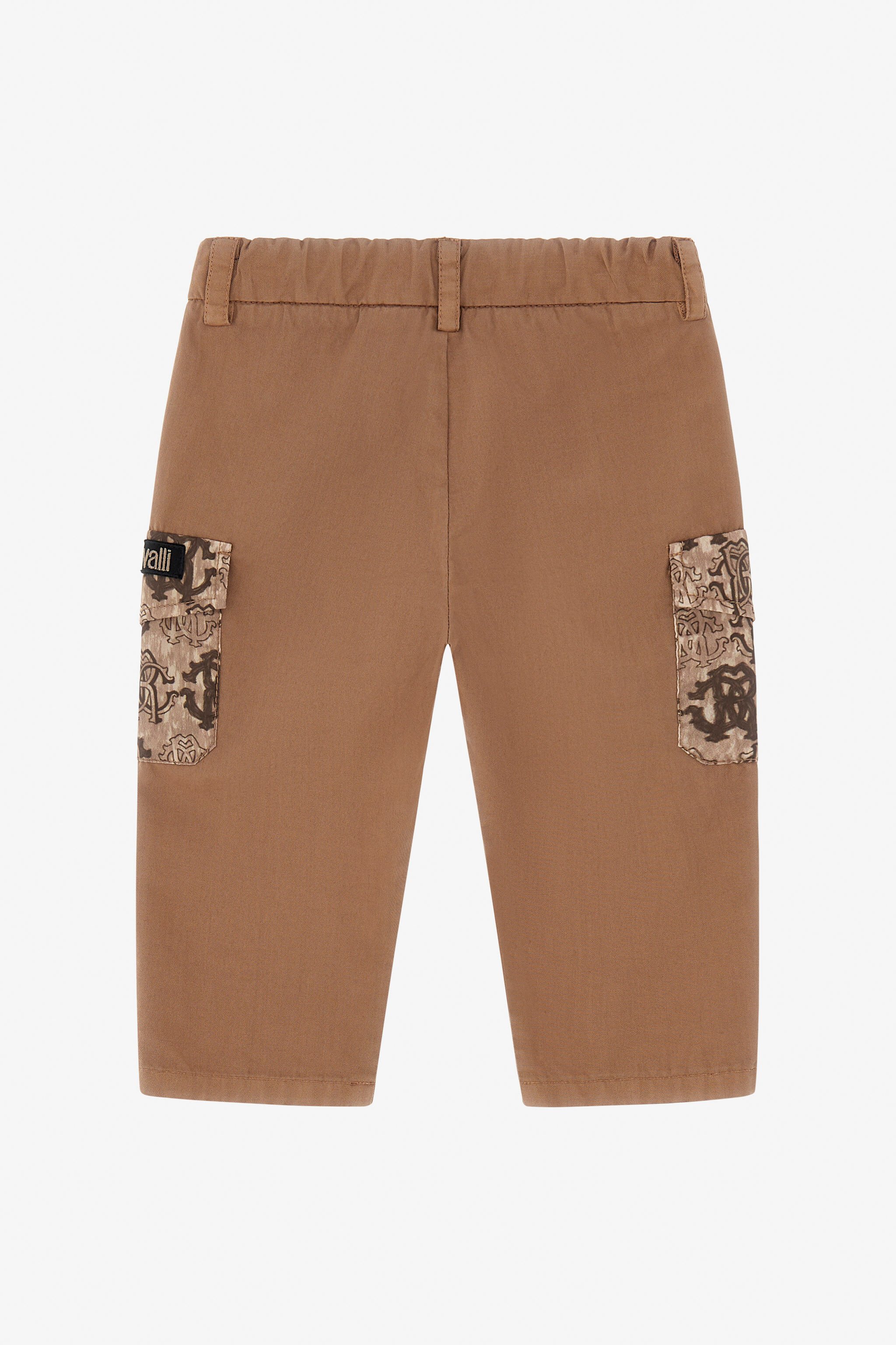 JU RC Logo Pants Light brown TJT237-CE035