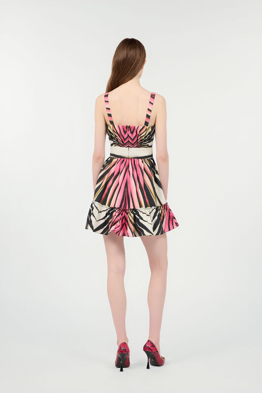 RC Dress With Ray Of Pink Print Pink VKT106-RLM33