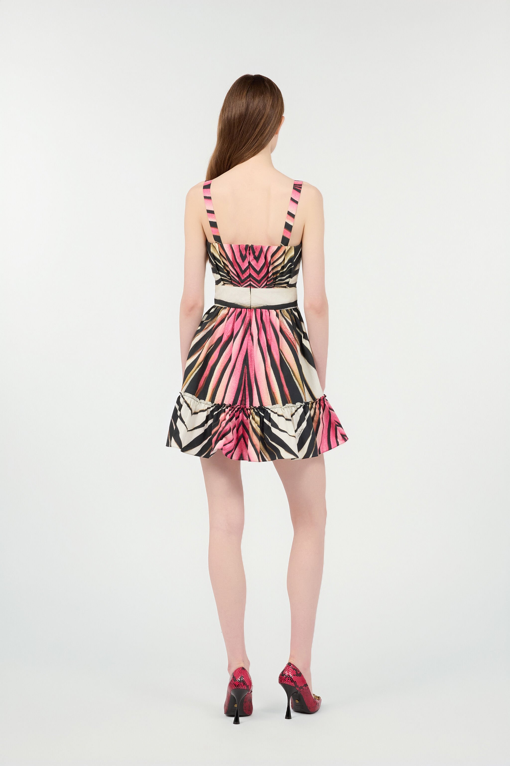 RC Dress With Ray Of Pink Print Pink VKT106-RLM33