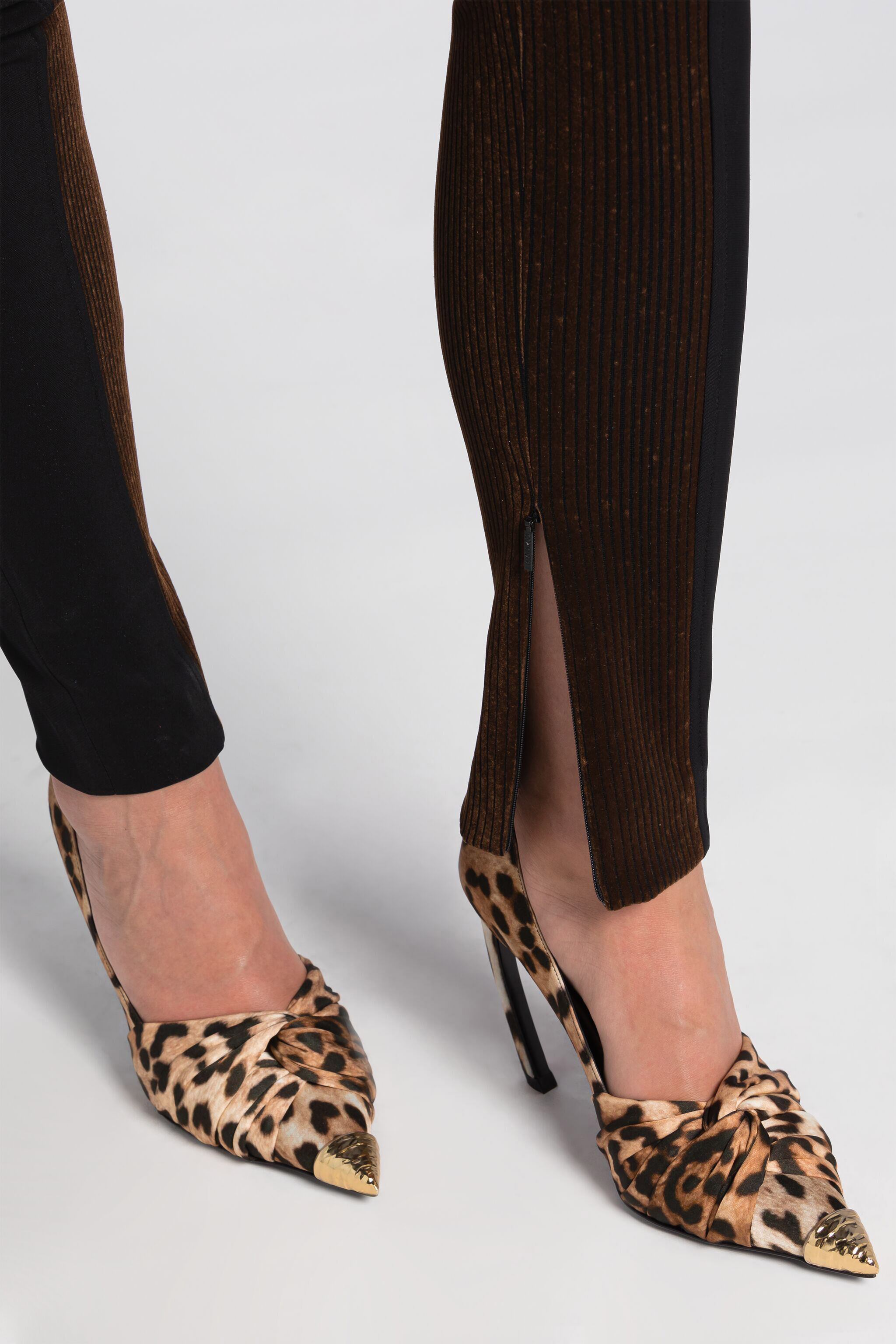 RC Tiger Tooth Skinny Trousers Black RKT201-HR002