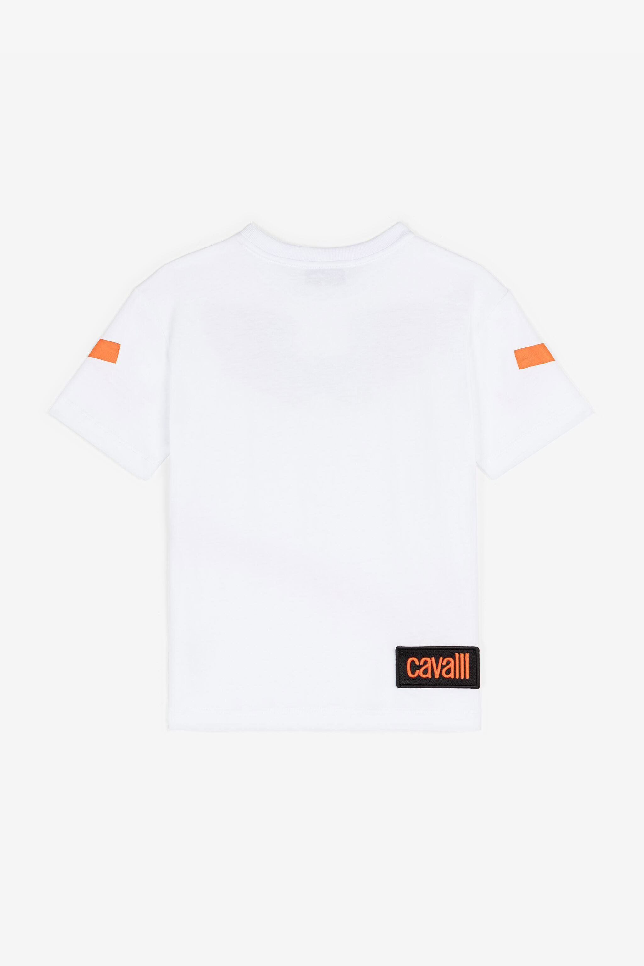JU Wing-Print Cotton T-Shirt White RJT622-JD001