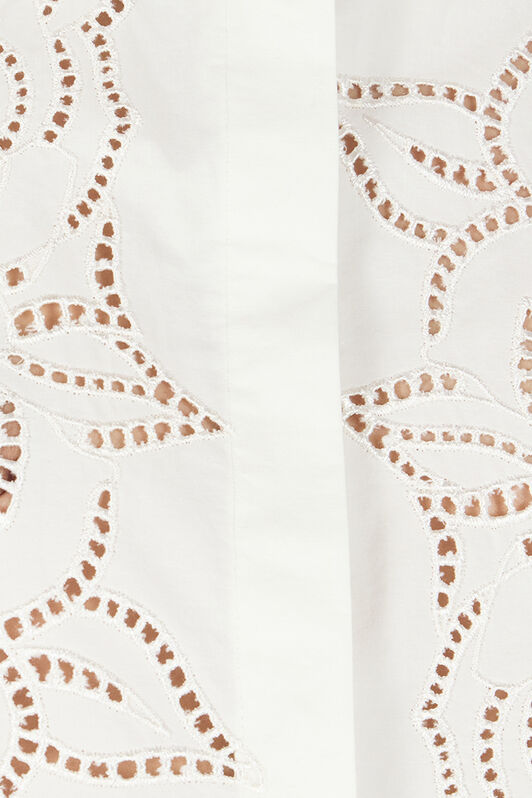RC Camicia Con Motivo Rose Traforate Bianco UKR708-CH033