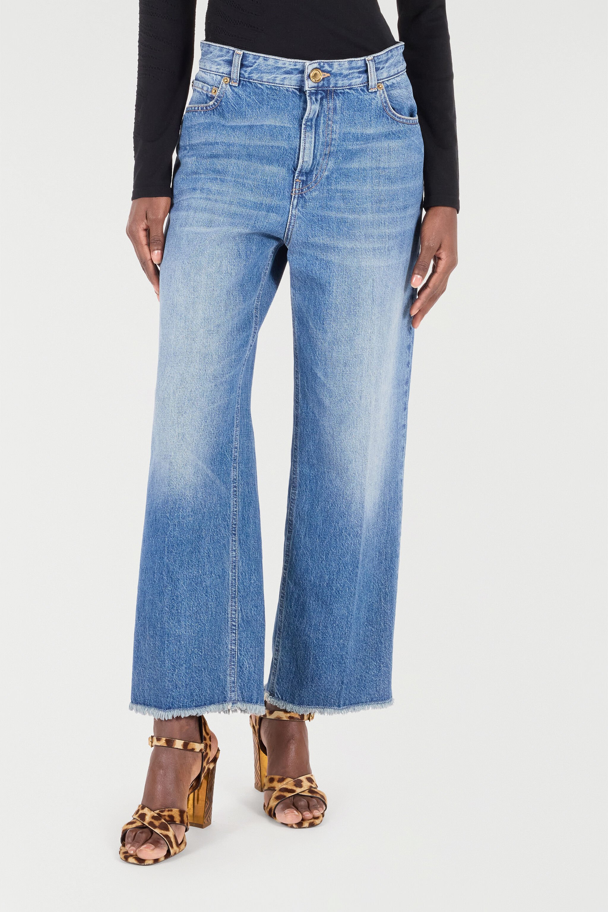 RC Jeans With Mirror Snake Monogram BLU SCURO 193921 UKJ206-VT008