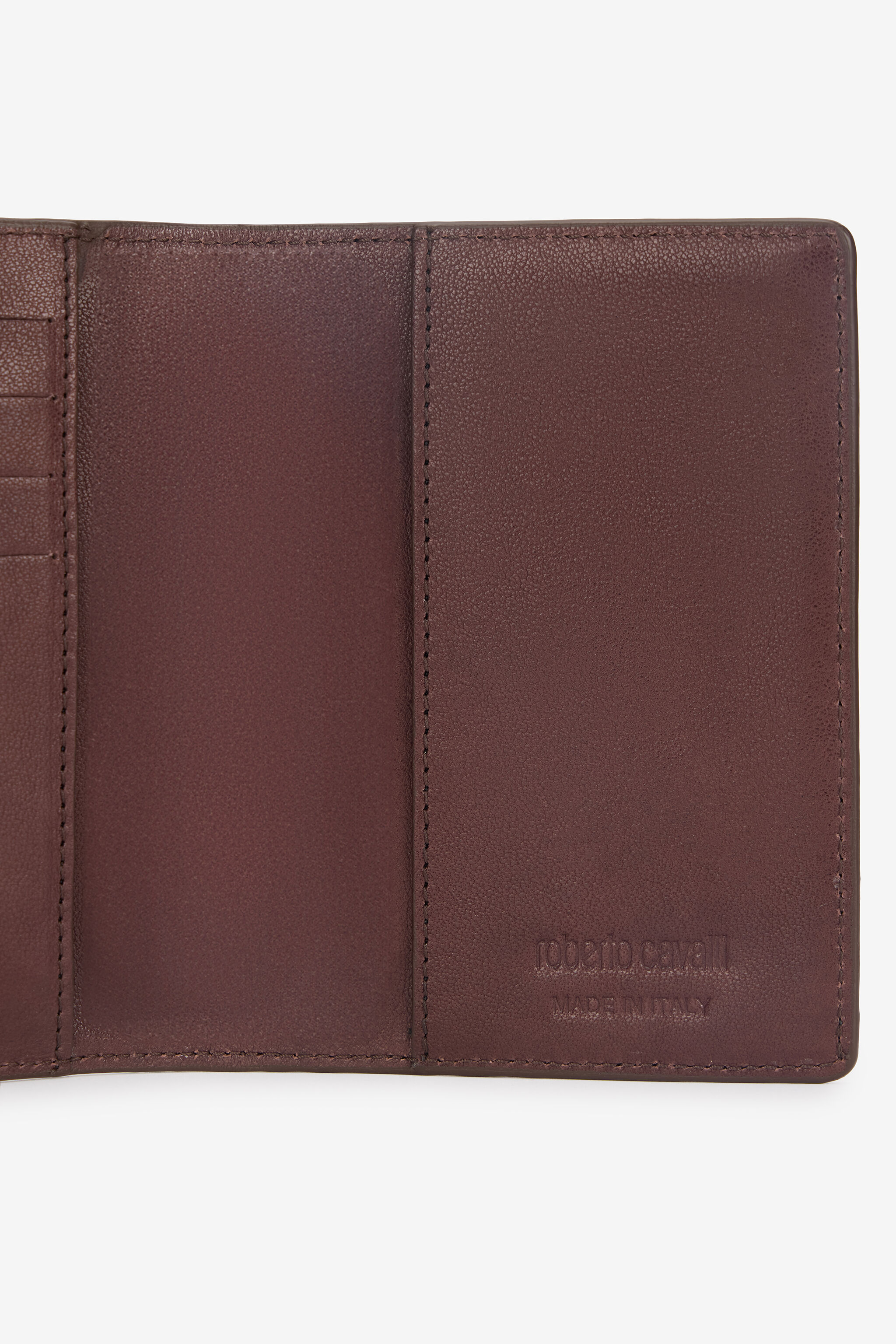RC Bi-Fold Wallet with RC Monogram Brown VRA002-PGB00