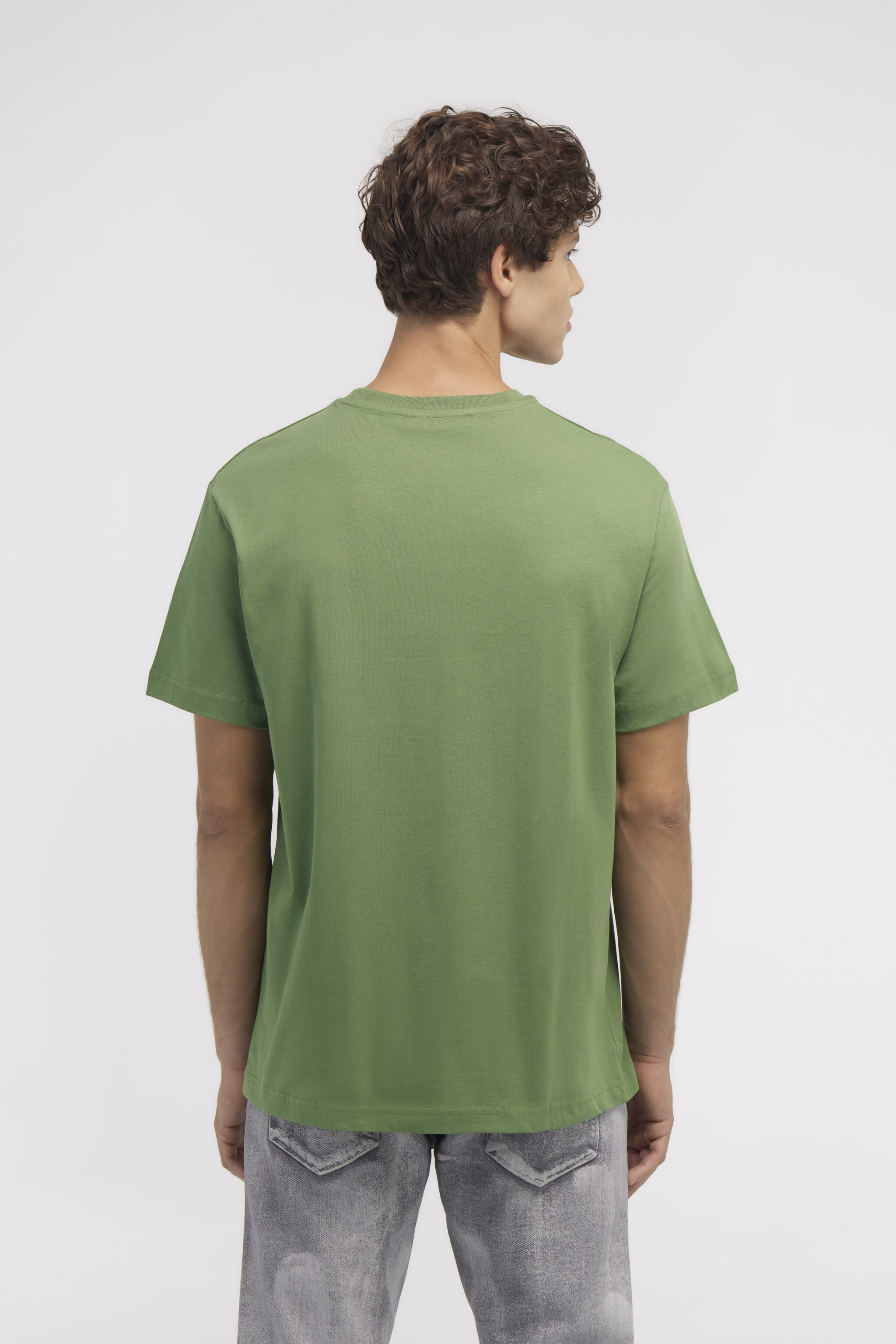 RC T-shirt con stampe Jaguar e Snake Verde NOT60J-JD060