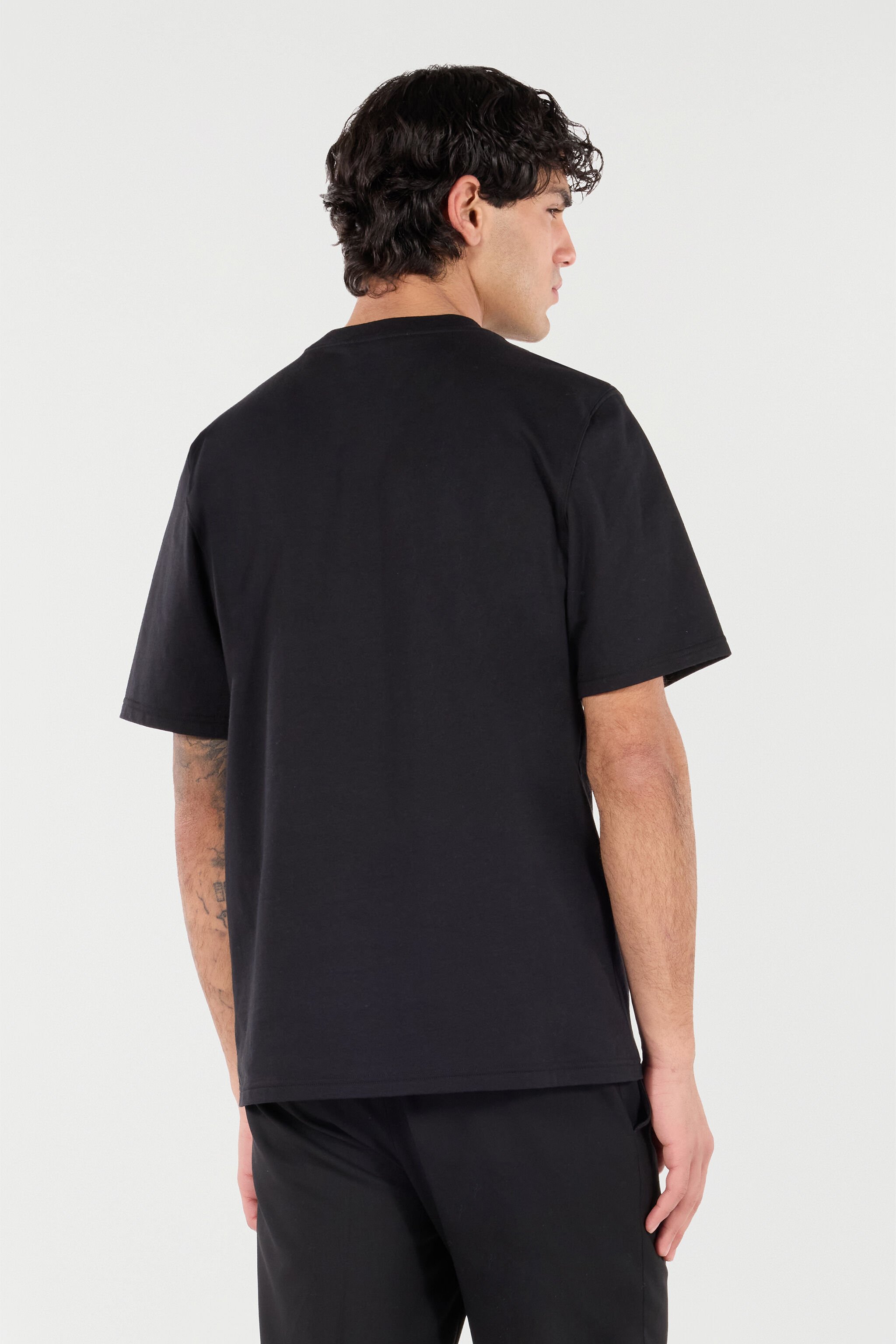 RC T-Shirt with Mirror Snake Monogram Black VRT61A-JD060