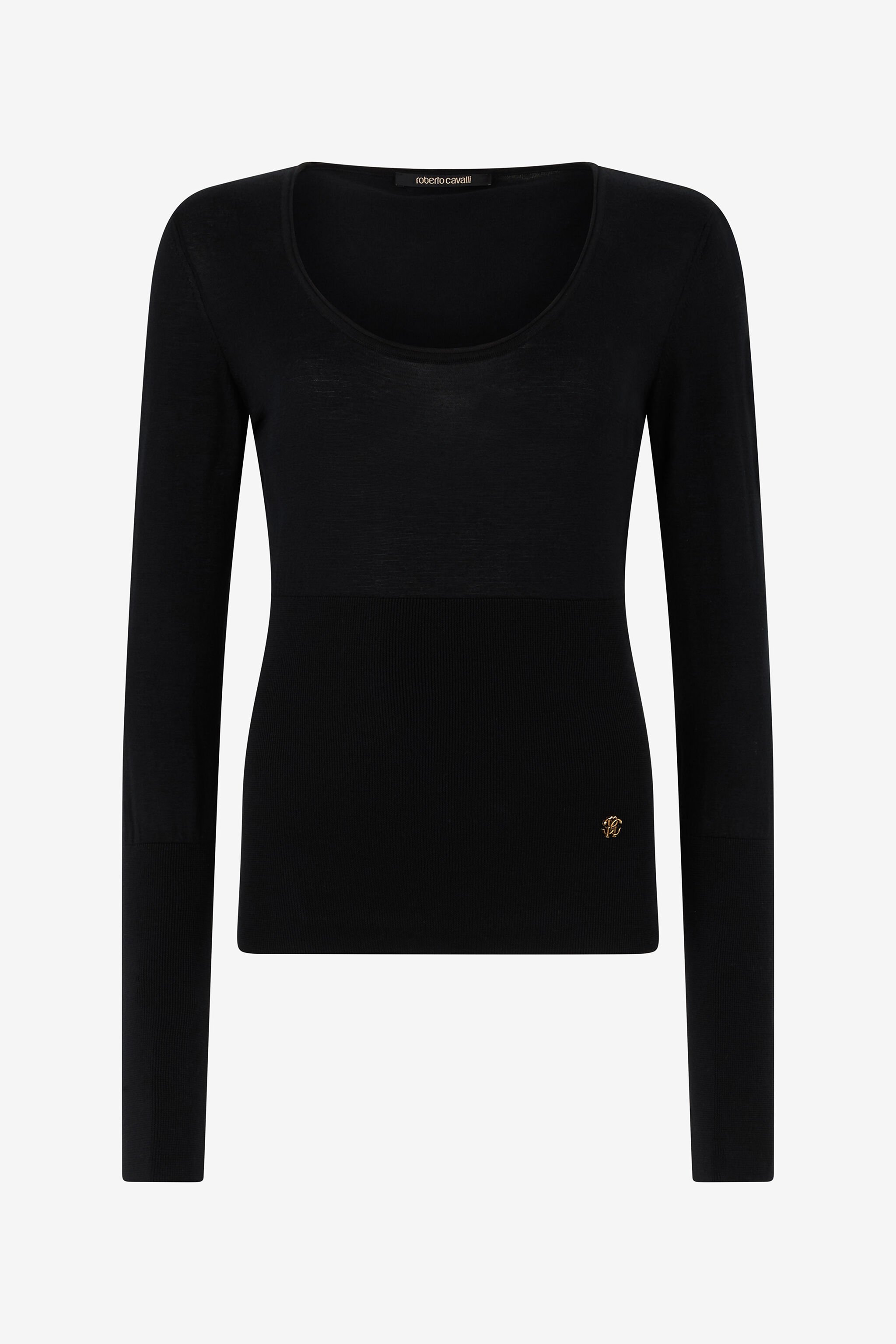 RC Long-sleeve sweater Nero UWM608-WH003