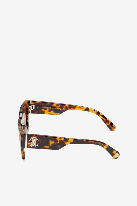 RC Sonnenbrille in Schildpatt-Optik mit RC Monogramm HAVANA 2 ISE002-FT00