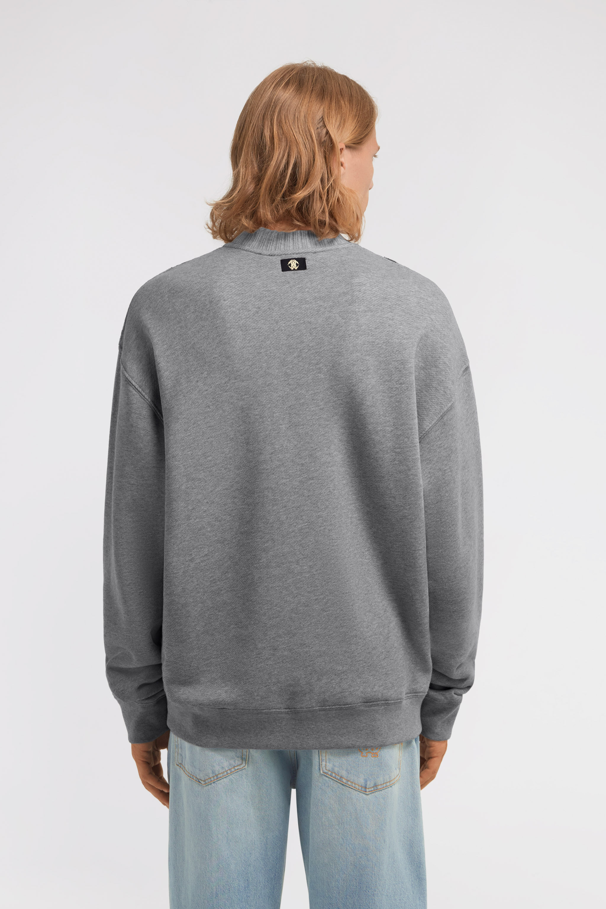RC Zebra print sweatshirt Gray TRT68D-CF050