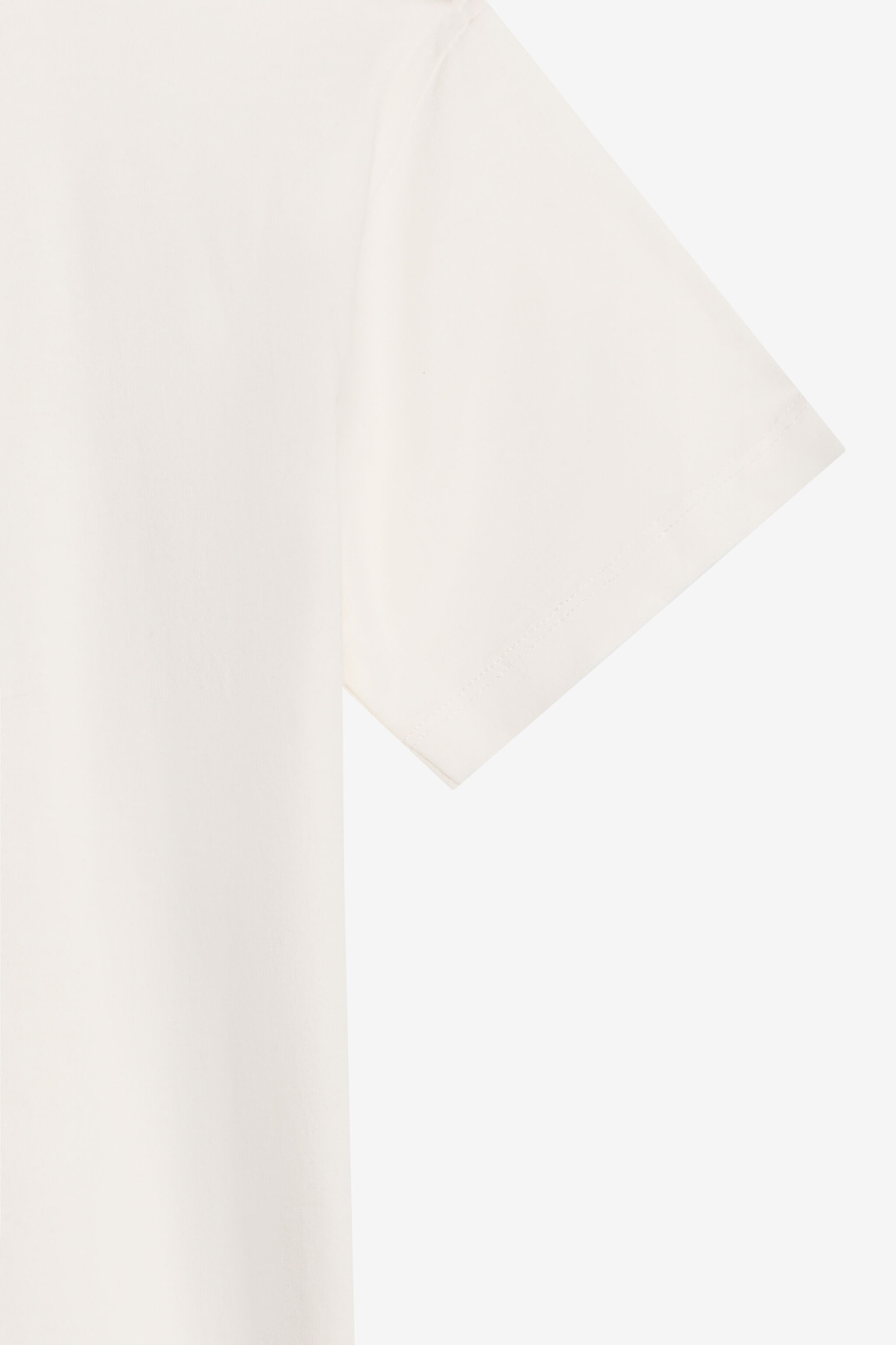 JU Weißes Baumwoll-T-Shirt mit Logo OFF_WHITE WJT62B-JD005