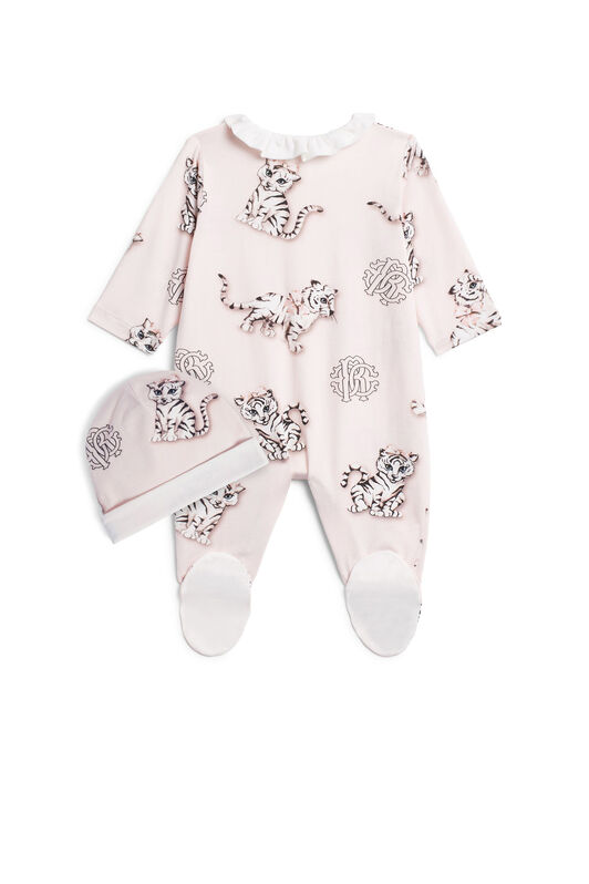 JU Completo con stampa Funny Tiger BABYPINK/MILKY/BLACK IJT802-JFQ60