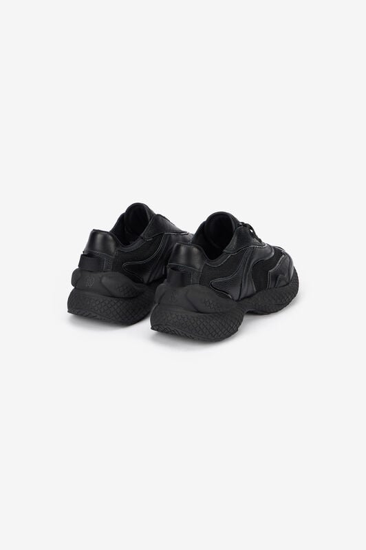 RC Black Lace-Up Low Sneakers RC Black Lace-Up Low Sneakers Black VQS201-PZS68