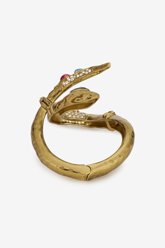 RC Open Bracelet with Snake RC Open Bracelet with Snake Gold VKG006-AM081