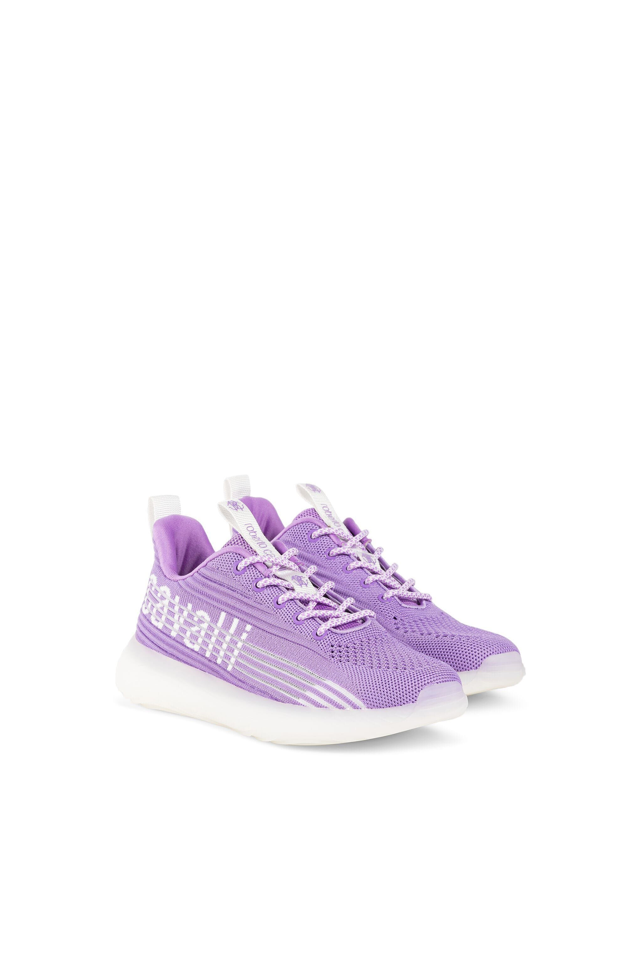 RC Logo-Jacquard Sneakers Purple ISS032-FT001
