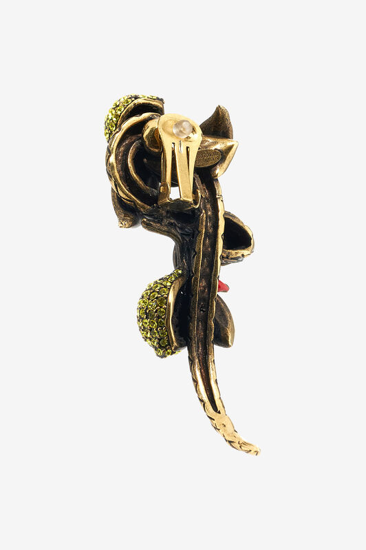 RC Lemon Snake earrings RC Lemon Snake earrings Gold SKG008-AM072