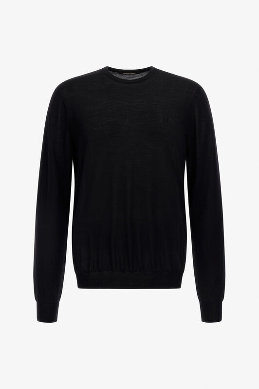 RC Maglione girocollo Nero SRM620-MA006