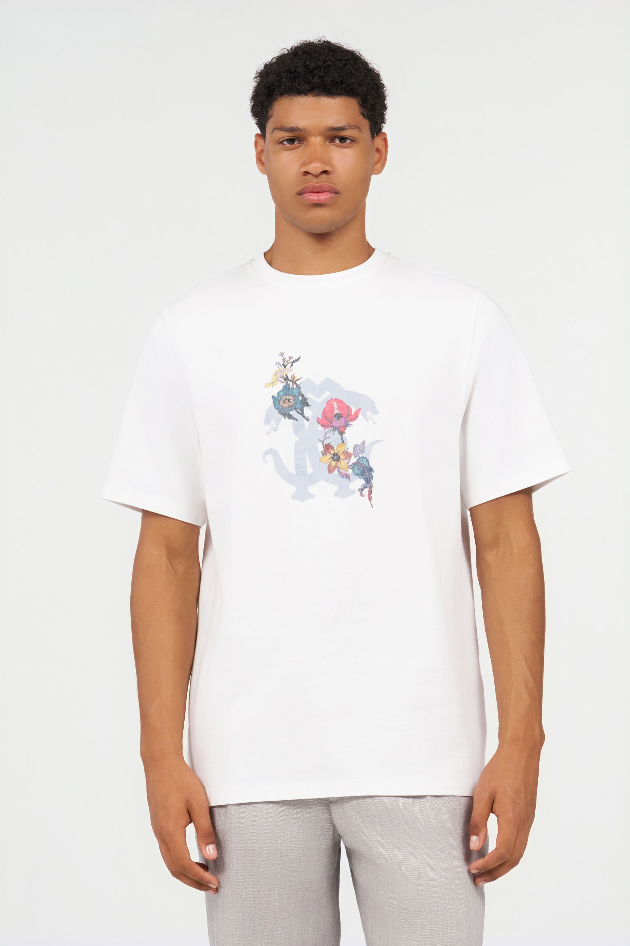 RC White Logo T-Shirt WHITE WNT61H-JD020