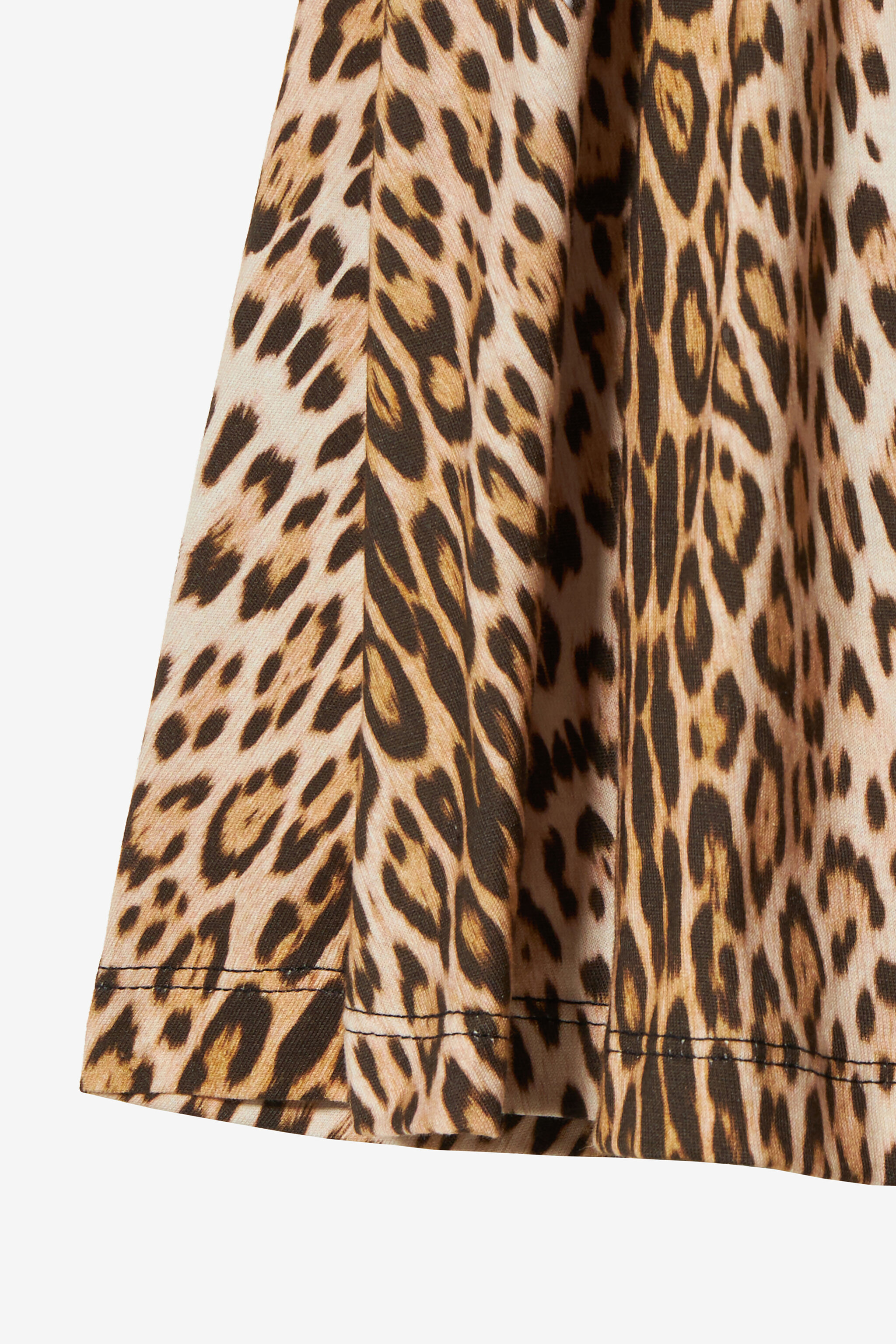 JU Dress With Jaguar Skin Print MILKY/NATURAL UJT120-JD001