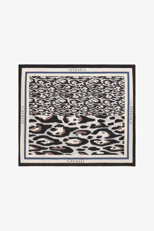 RC Leopard-print beach towel RC Leopard-print beach towel GRAY QRH00W-7NF54